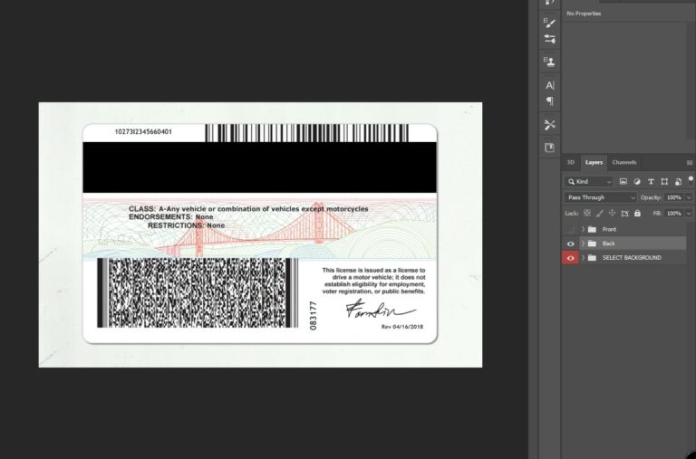 california drivers license barcode generator